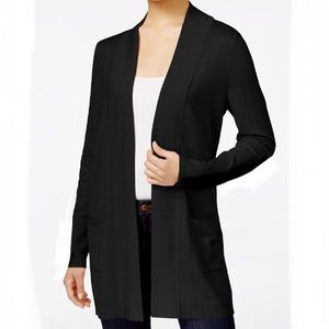 JM Collection Black Cardigan